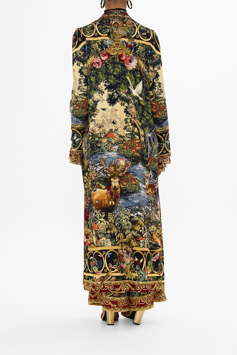 COAT WITH WIDE CUFFS AND SHORT SIDE SPLITS 10