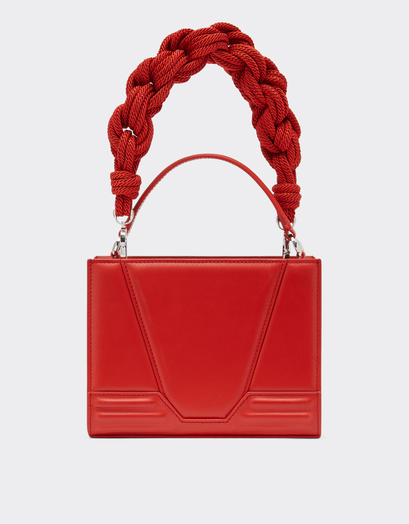 Ferrari GT leather micro tote bag with scoubidou detail 3