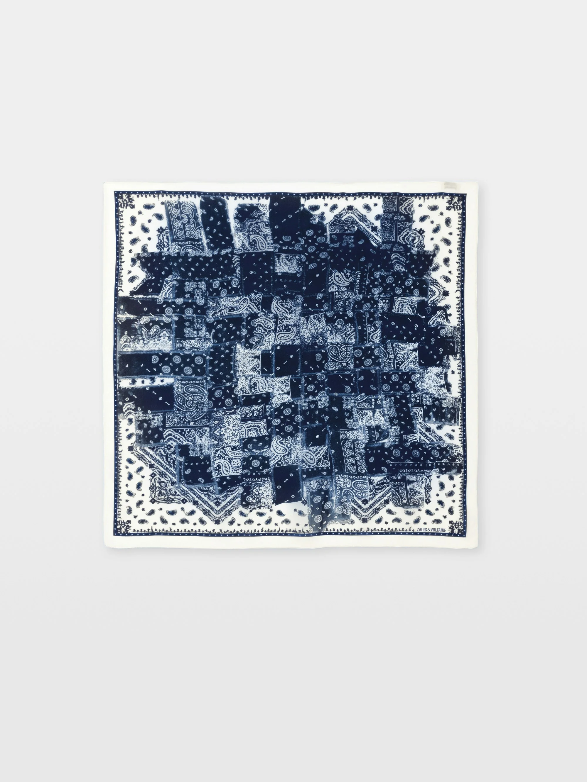 Blondie 85 Denim Bandana Scarf - 1