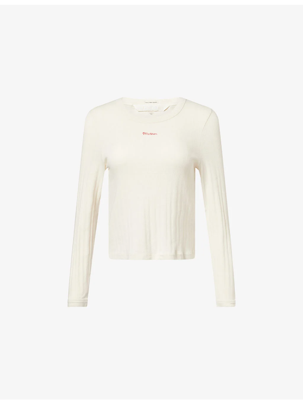 The Ls Itty Bitty Ringer Brand Embroidered Cotton Top - 1