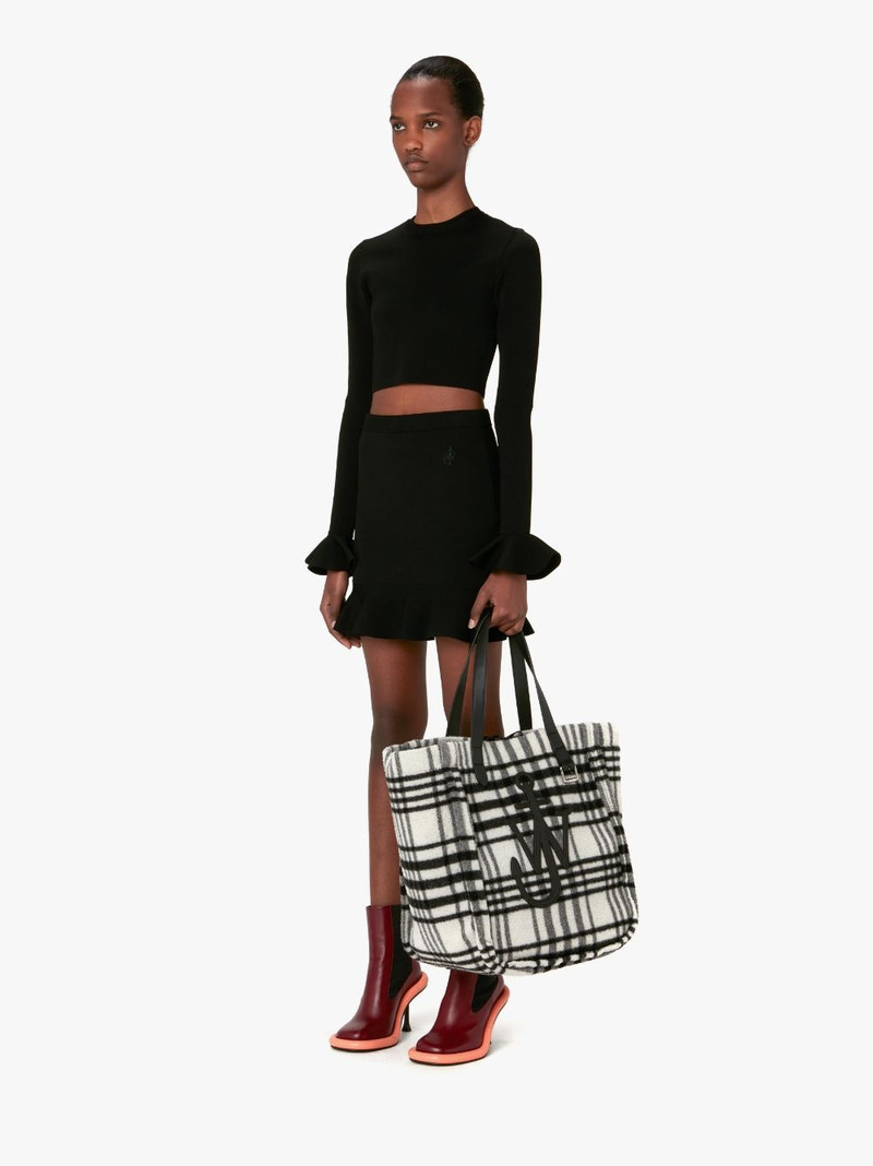 CROPPED RUFFLED SLEEVE JUMPER 4