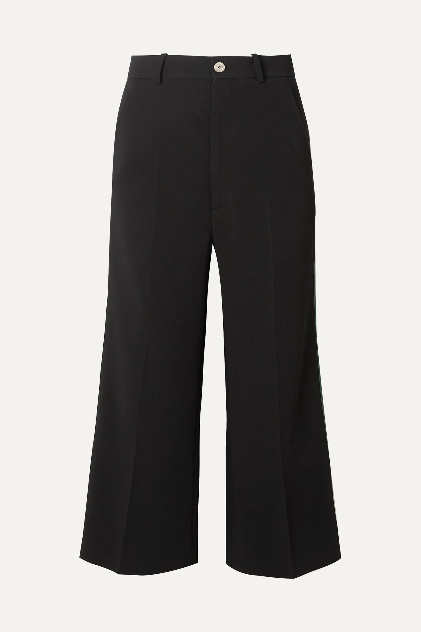 Striped cady wide-leg pants - 1