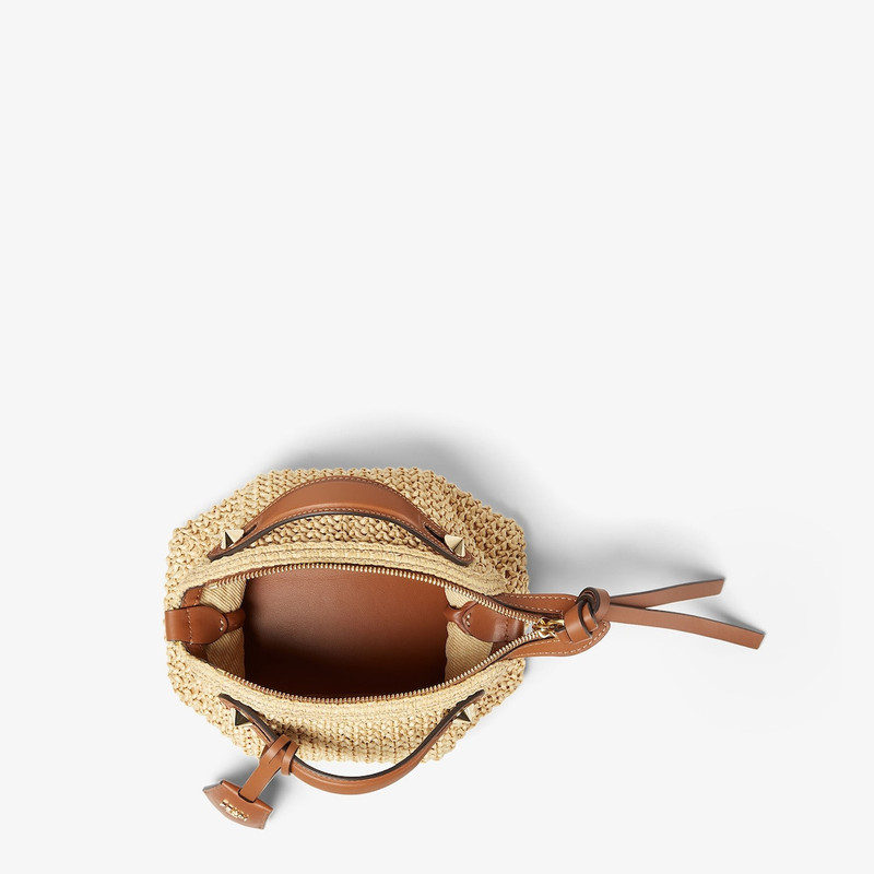 By The Way Soft Mini Woven raffia-effect material mini-bag 7