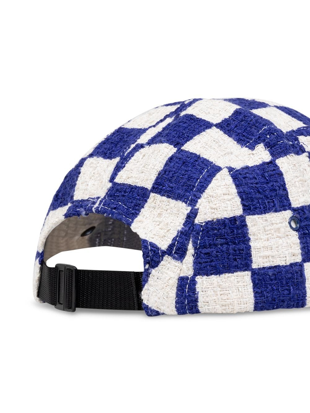 Checkerboard Boucle camp cap - 2