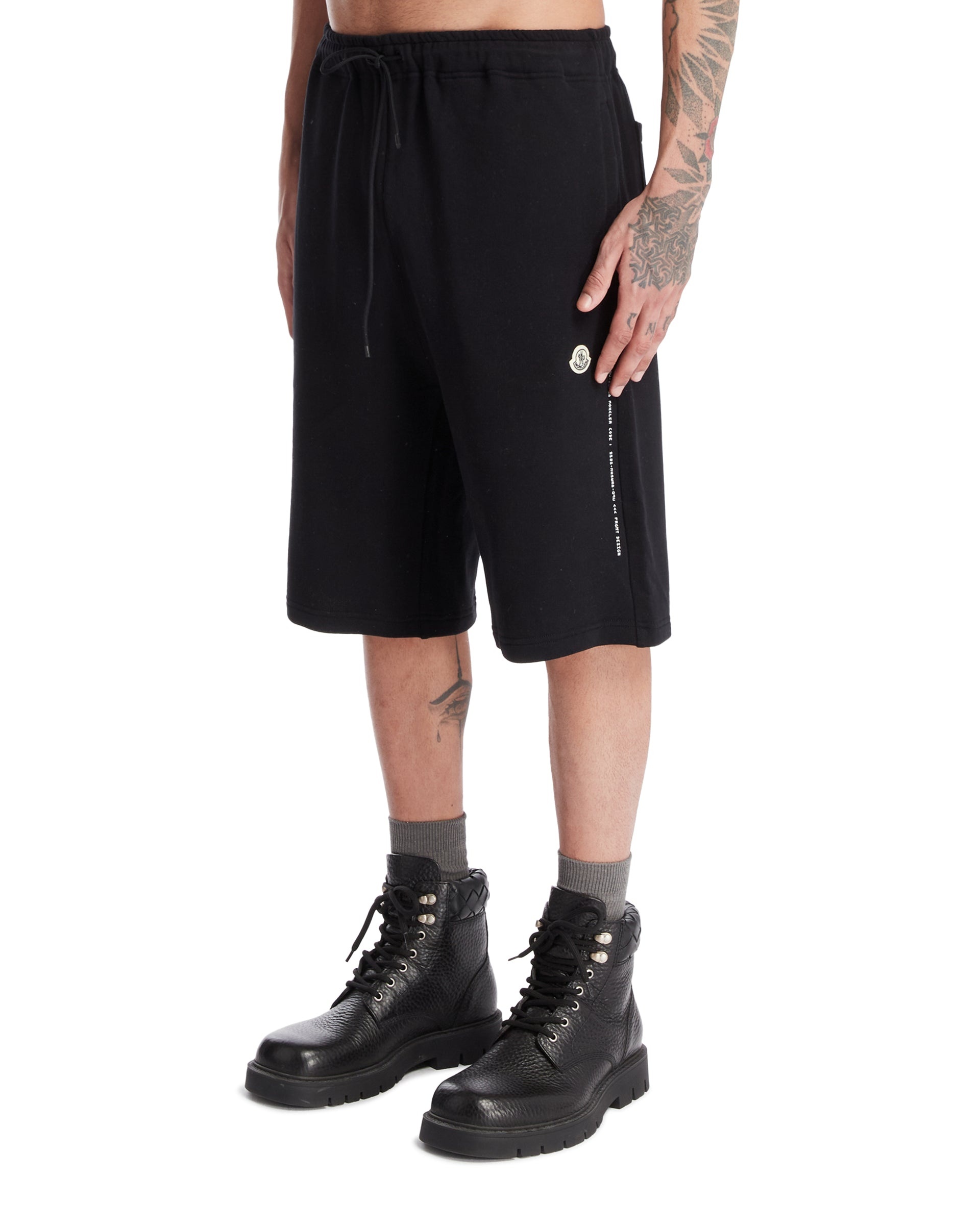 Moncler Genius x FRGMT Black Cotton Shorts - 4