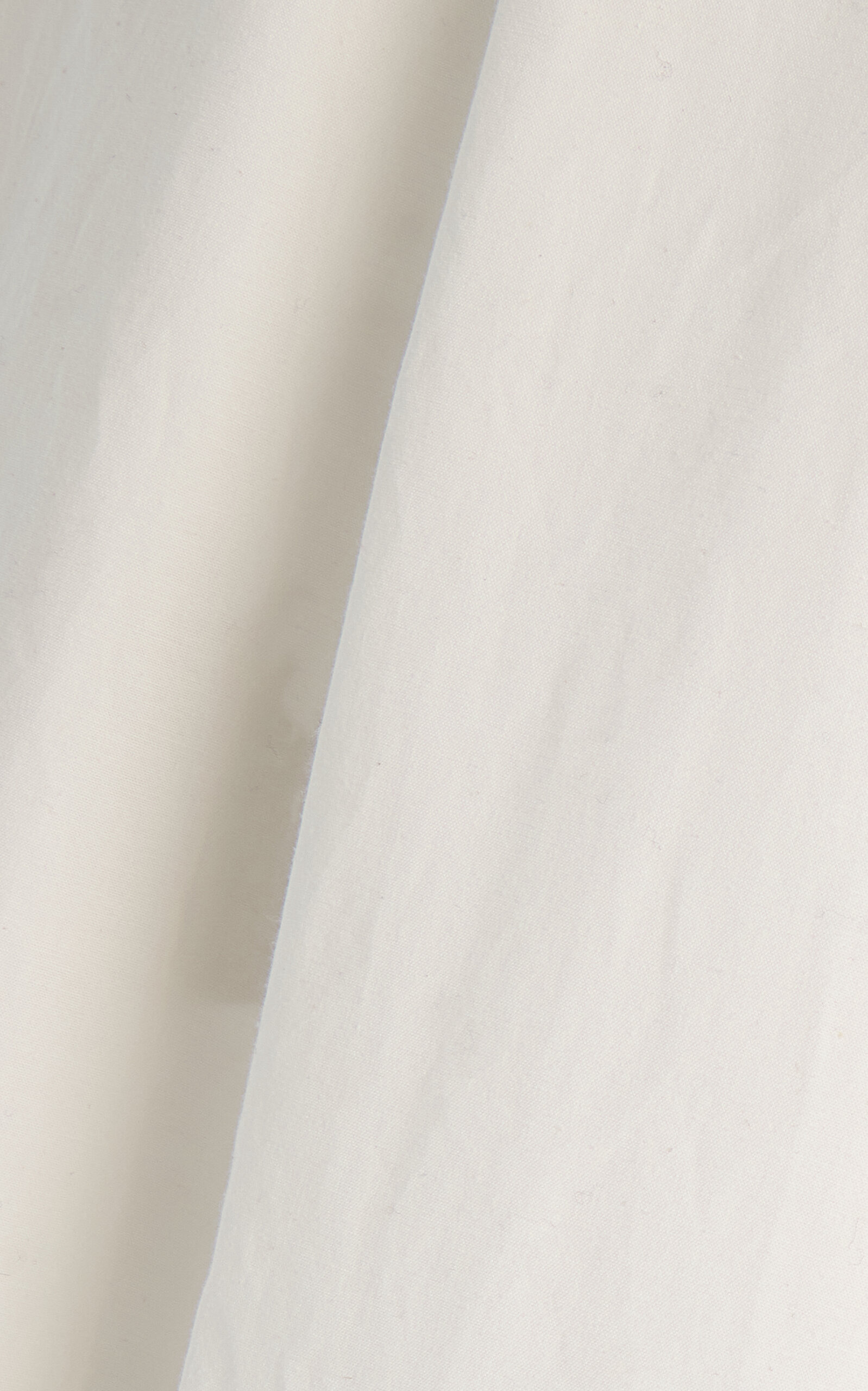 Marley Dress in Brushed Poplin white - 5