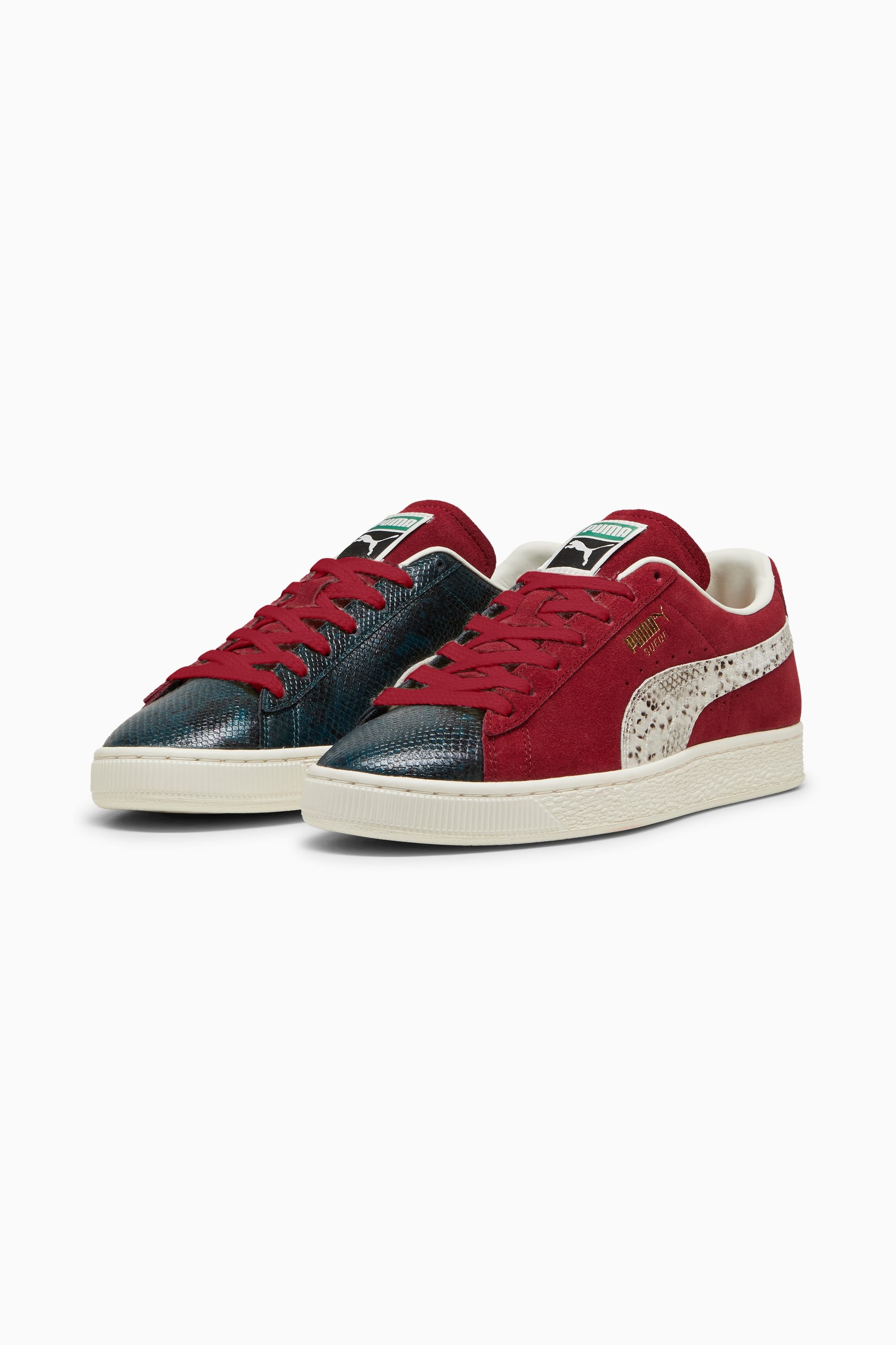 Suede Split Sneakers - 4