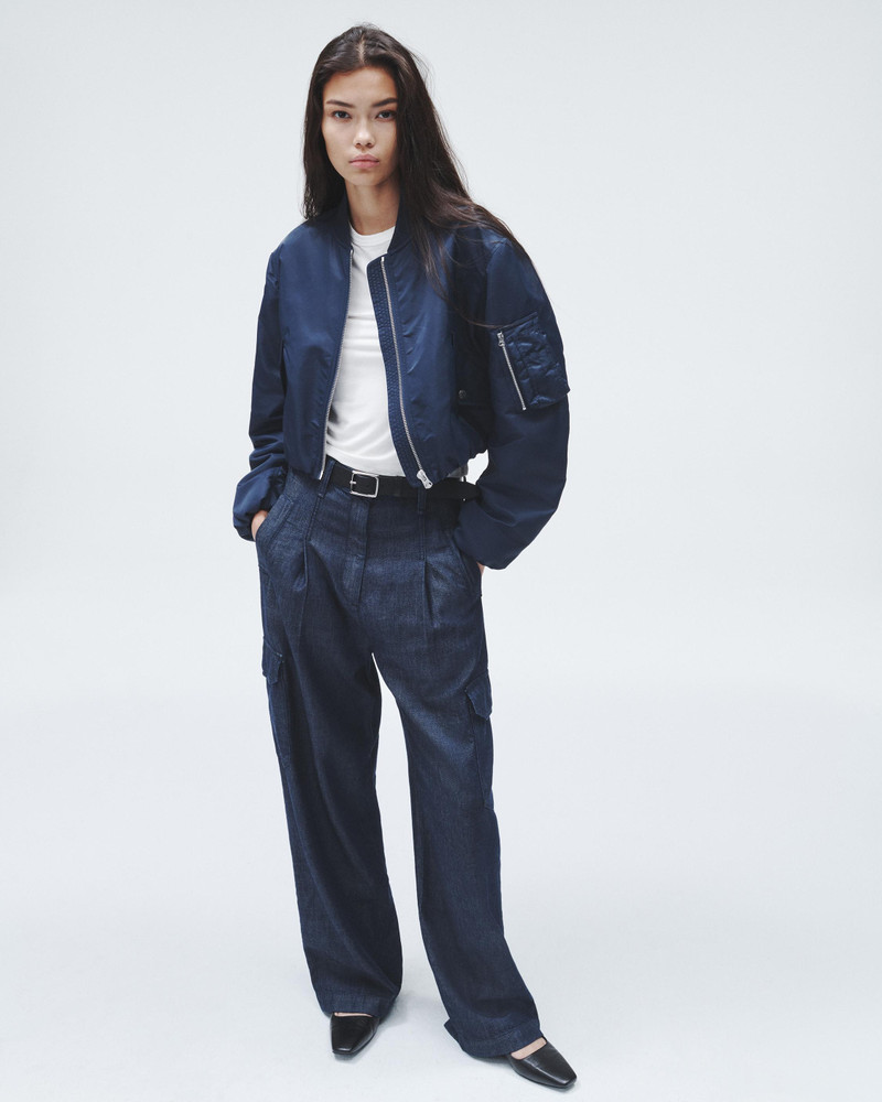 rag & bone Maggie Cropped Nylon Bomber
Relaxed Fit outlook