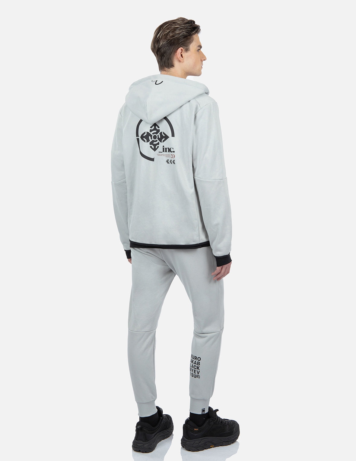 Contrast Taping Reversible Zip  Hoodie - 3