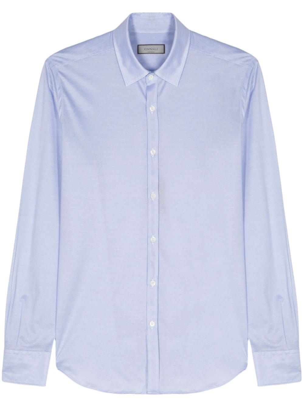 long-sleeve cotton shirt - 1