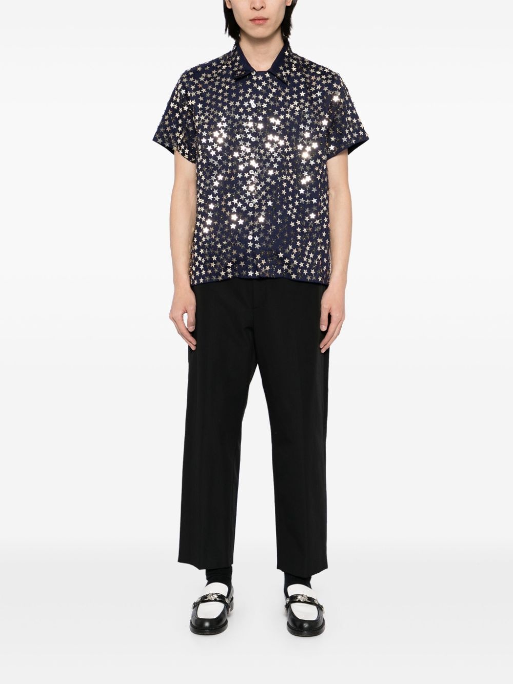 sequin spangled shirt - 2