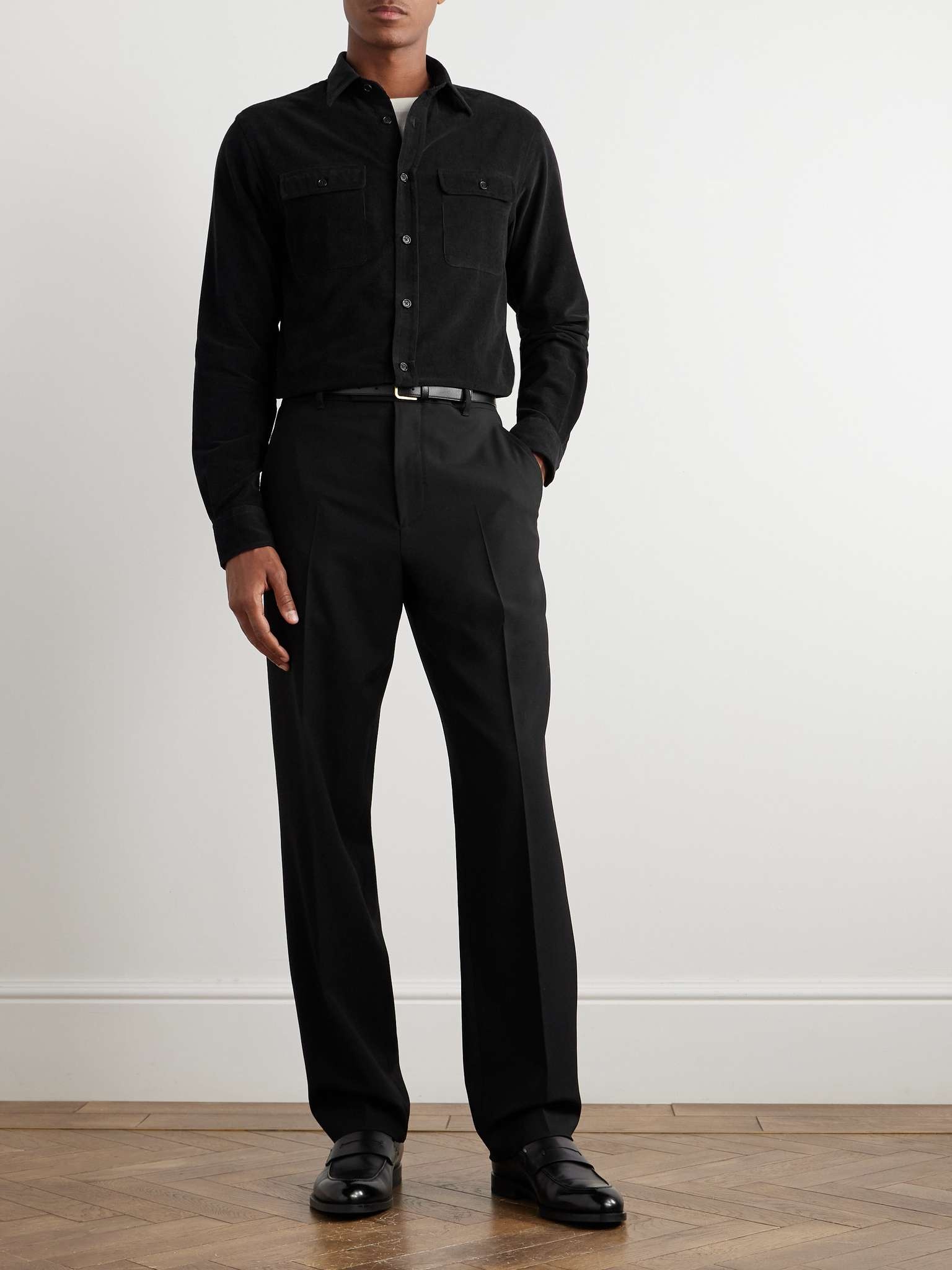 Cotton and Cashmere-Blend Corduroy Shirt - 2
