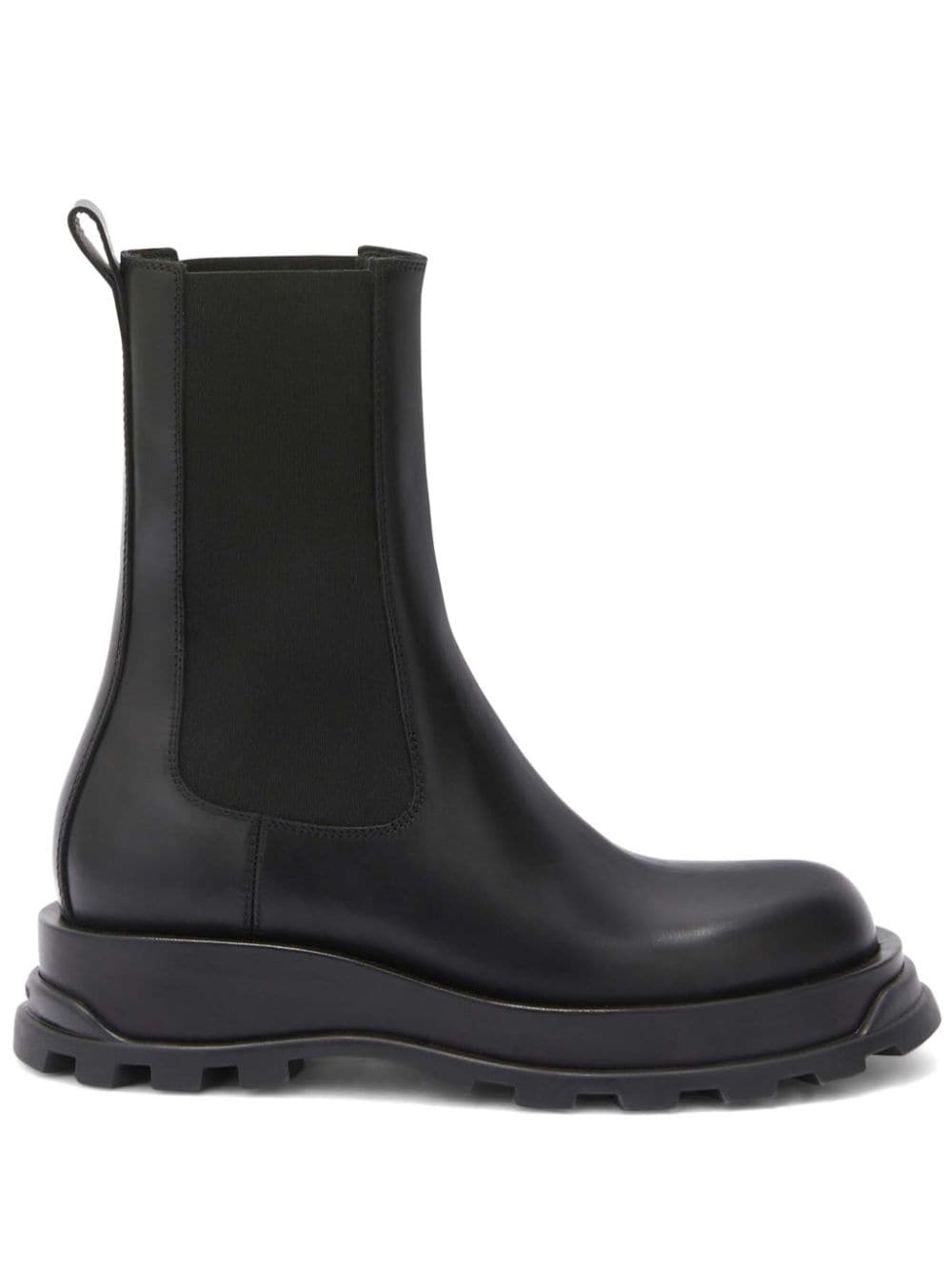 leather chelsea boots - 1