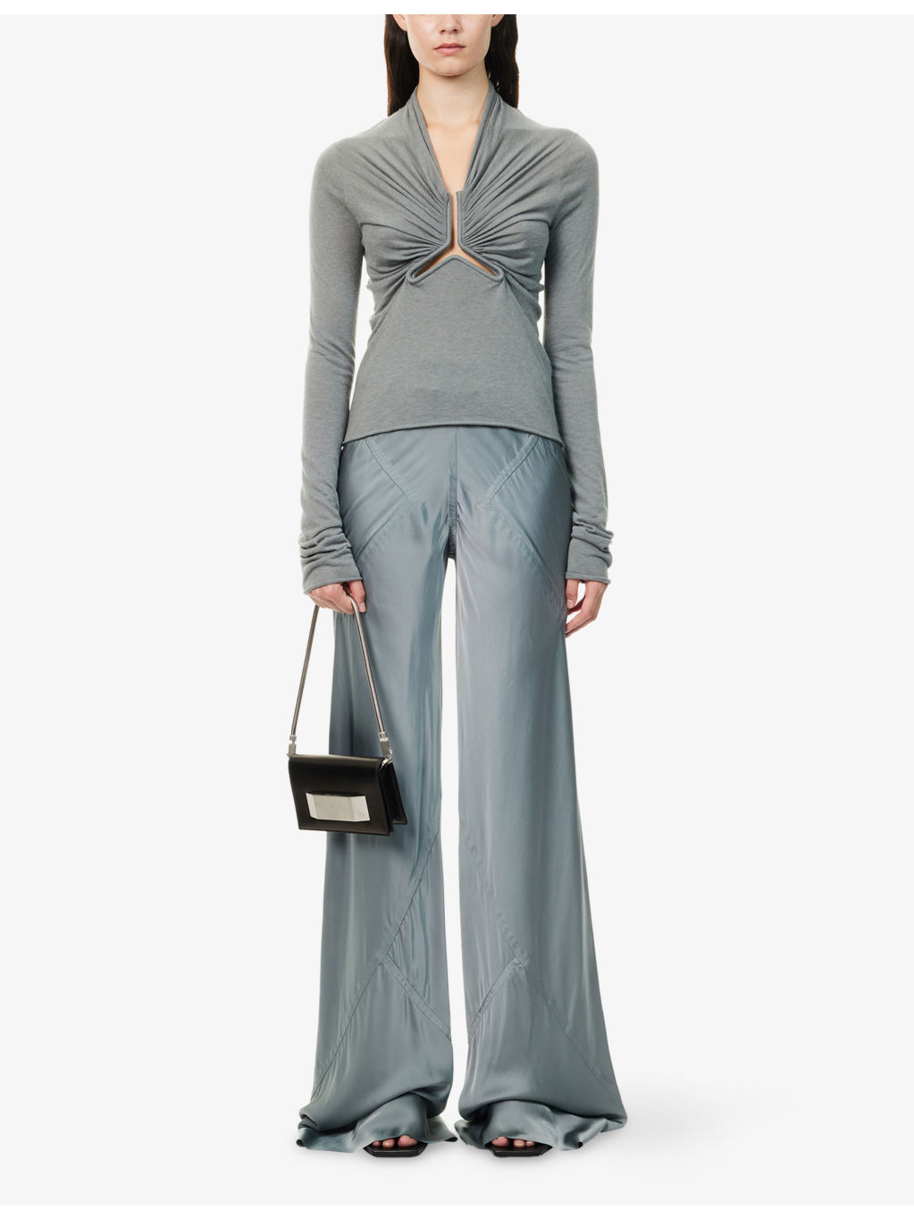 Allanah Ruched Woven Top - 2