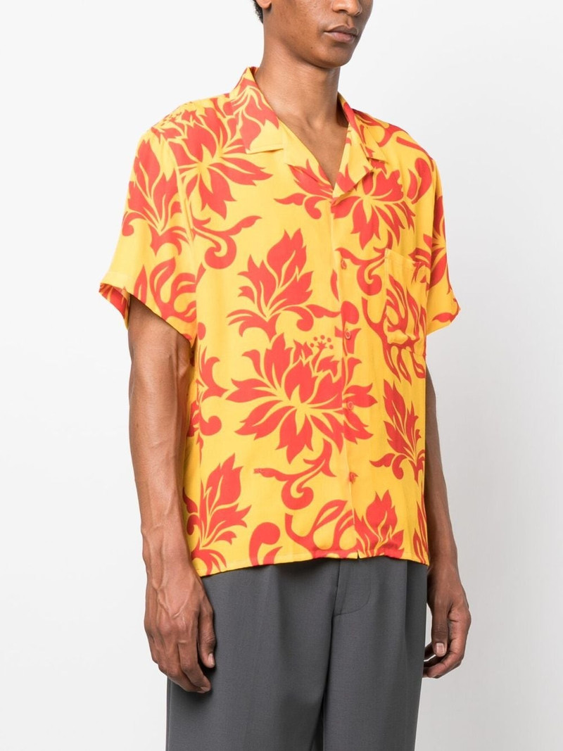 Tropical Flowers short-sleeve shirt 4