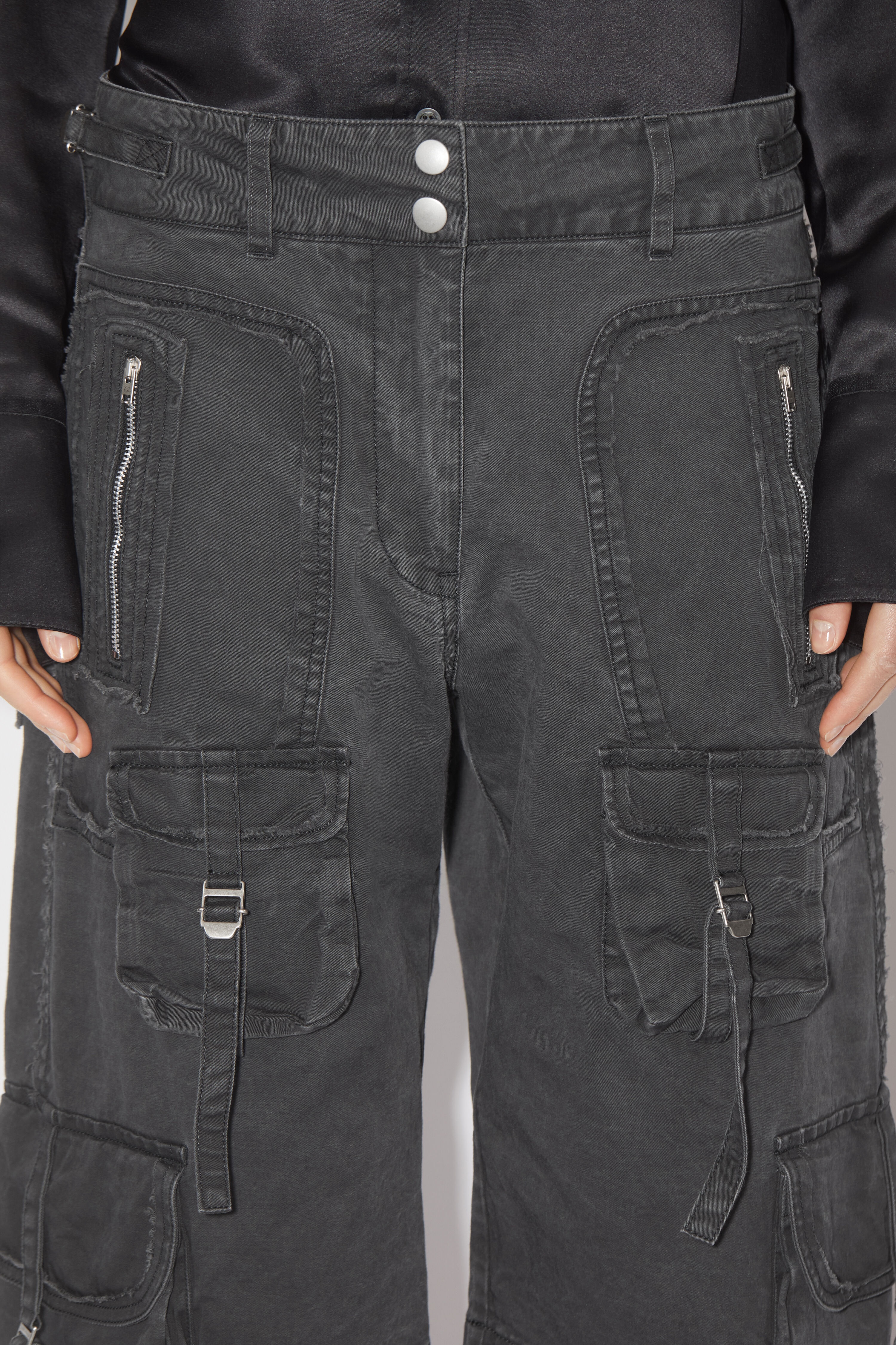 Cargo shorts - Charcoal Grey - 5