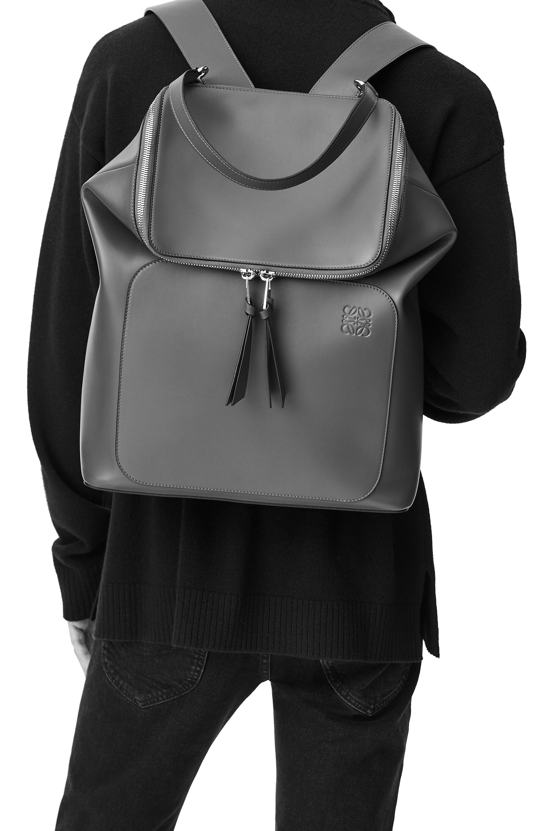 Goya Backpack in soft grained calfskin - 7