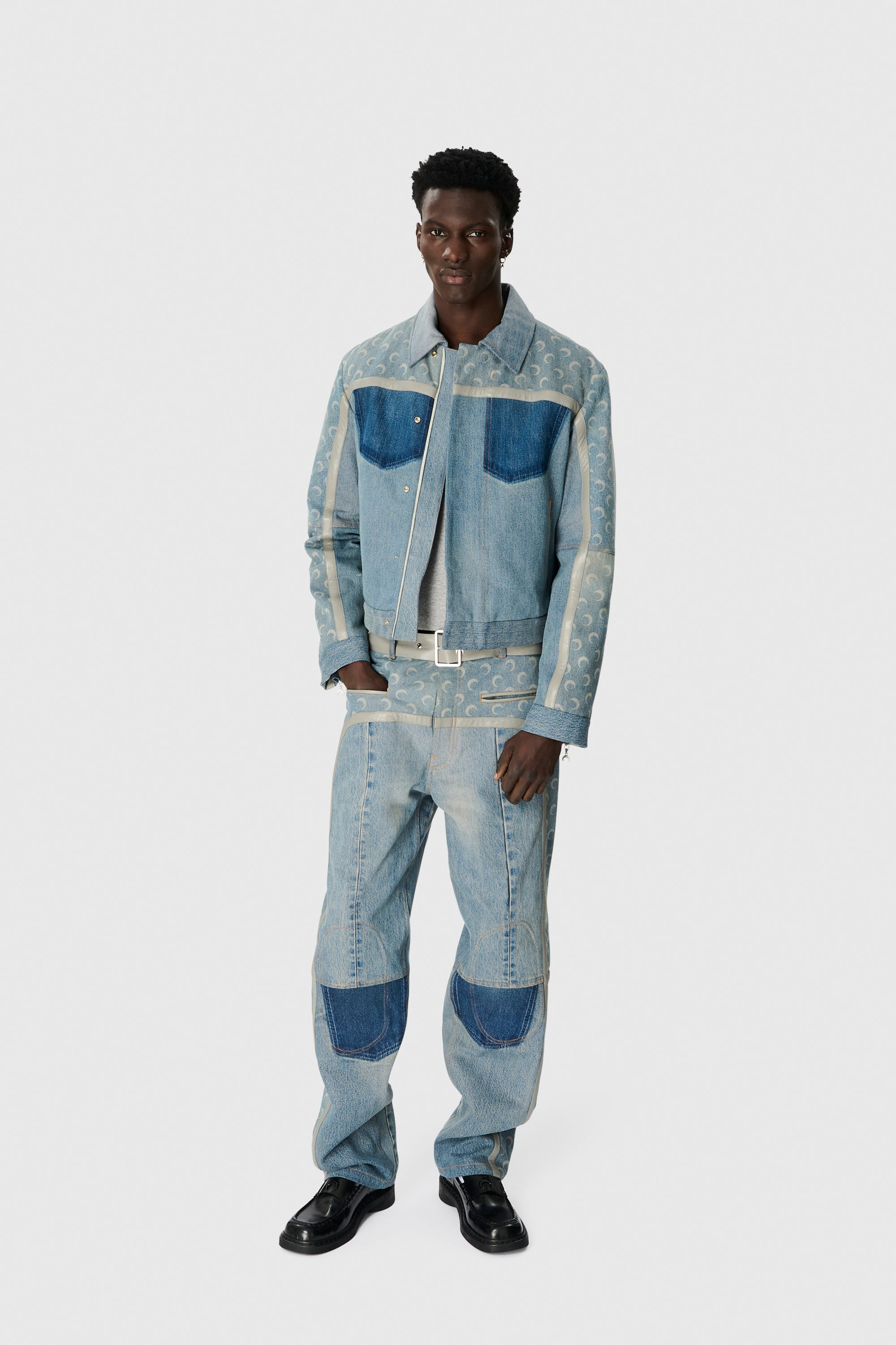 Regenerated Denim Boxy Jacket - 2