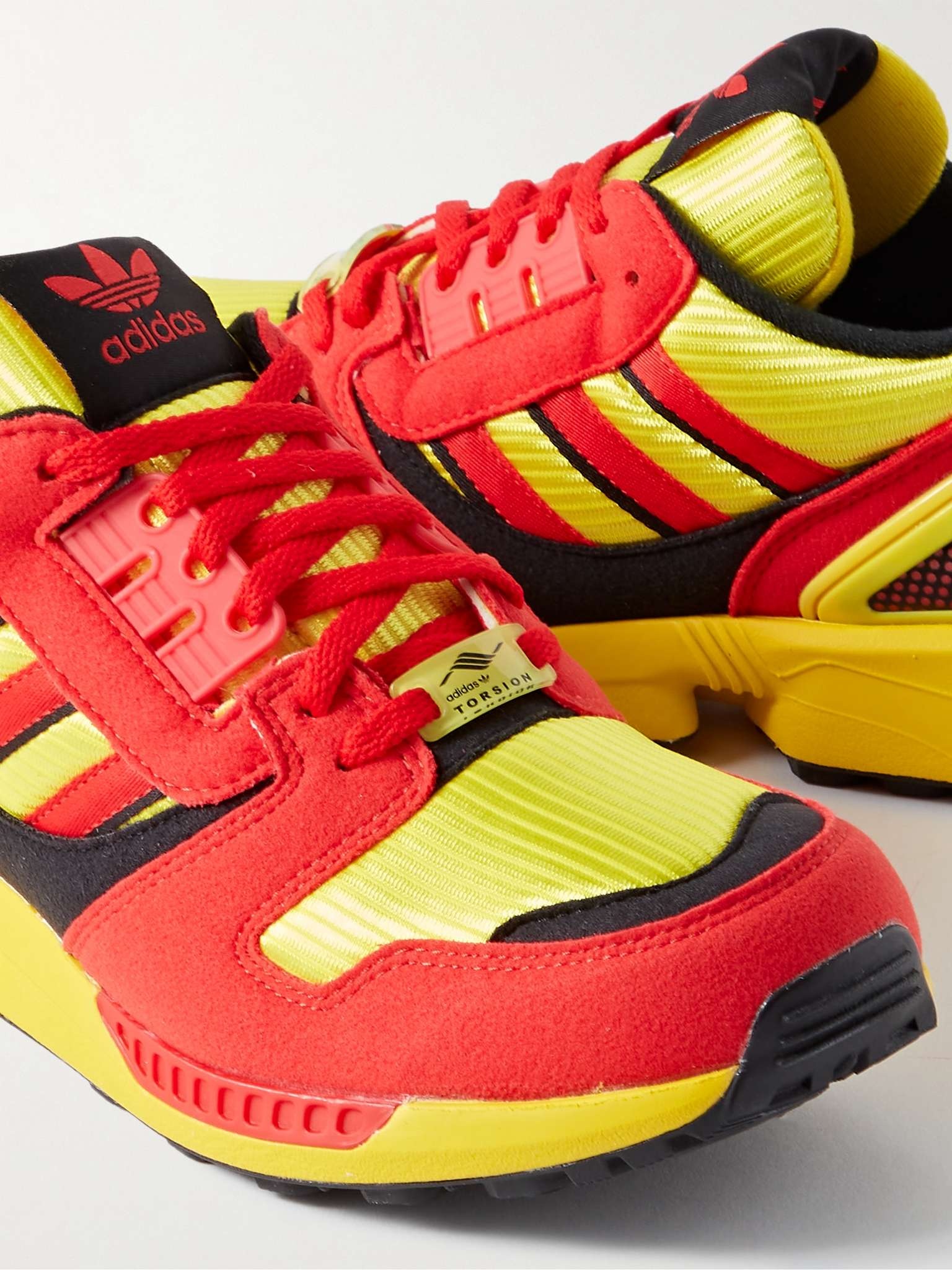 adidas ZX8000 Suede and Mesh Sneakers - GY4682 | REVERSIBLE