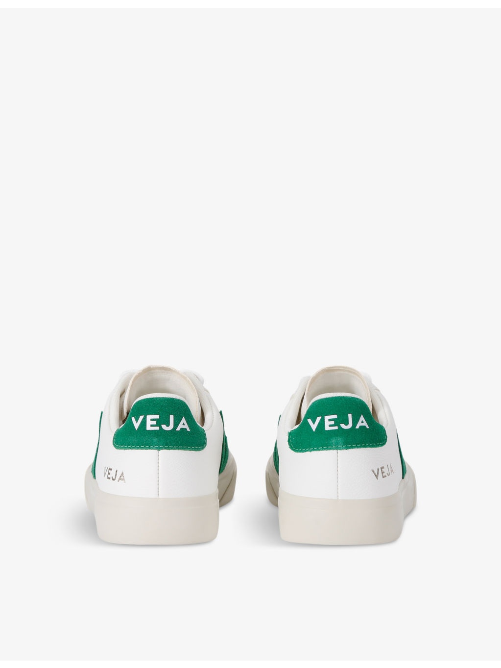 Women's Campo logo-embroidered leather low-top trainers - 4