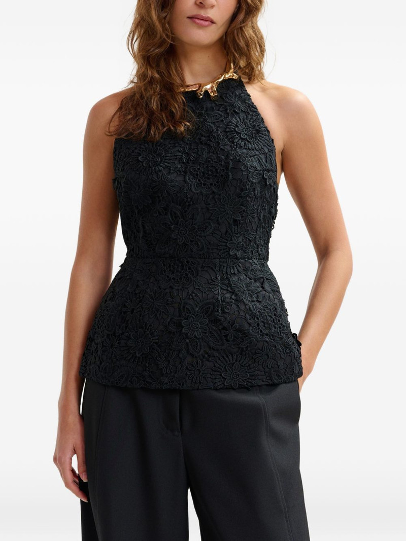Jarot floral-lace blouse 4