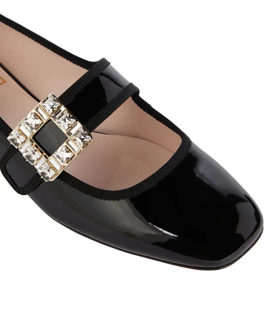 Très Vivier Babies patent leather ballet flats - 6