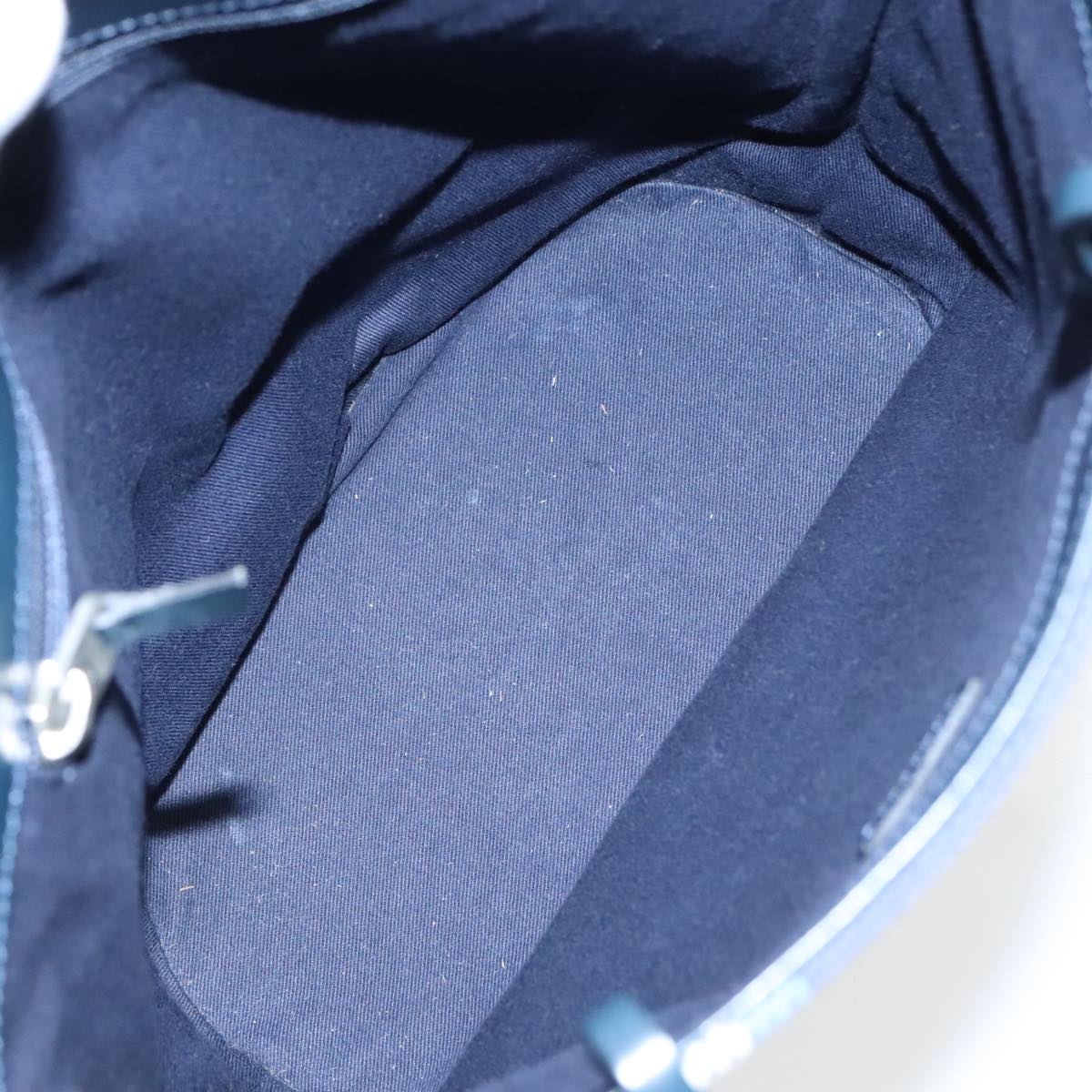 Burberry Nova Check Tote Bag Canvas Navy Silver - 11