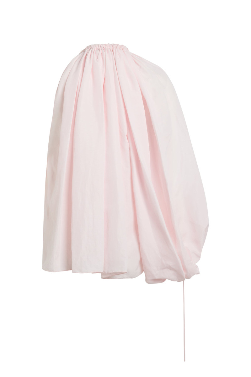 ONE-SLEEVE VOLUMINOUS TOP PALE PINK 5