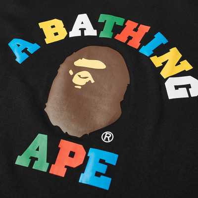 A BATHING APE® A Bathing Ape College Tee outlook