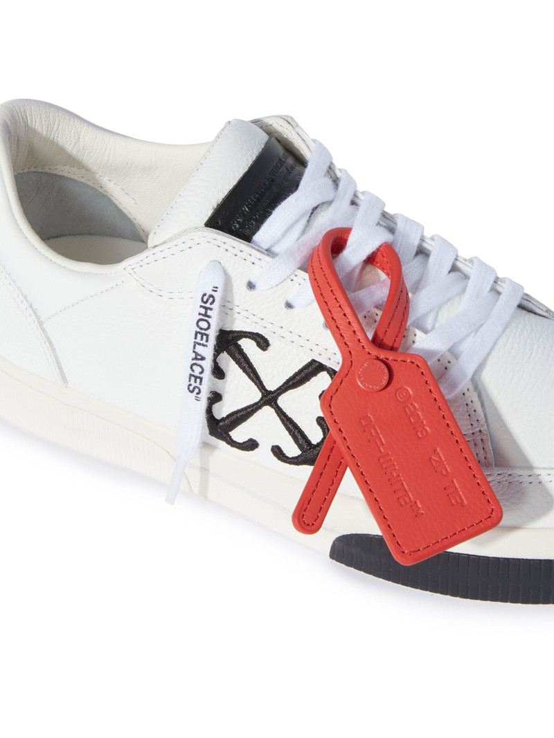 Black/white Leather Vulcanized 5