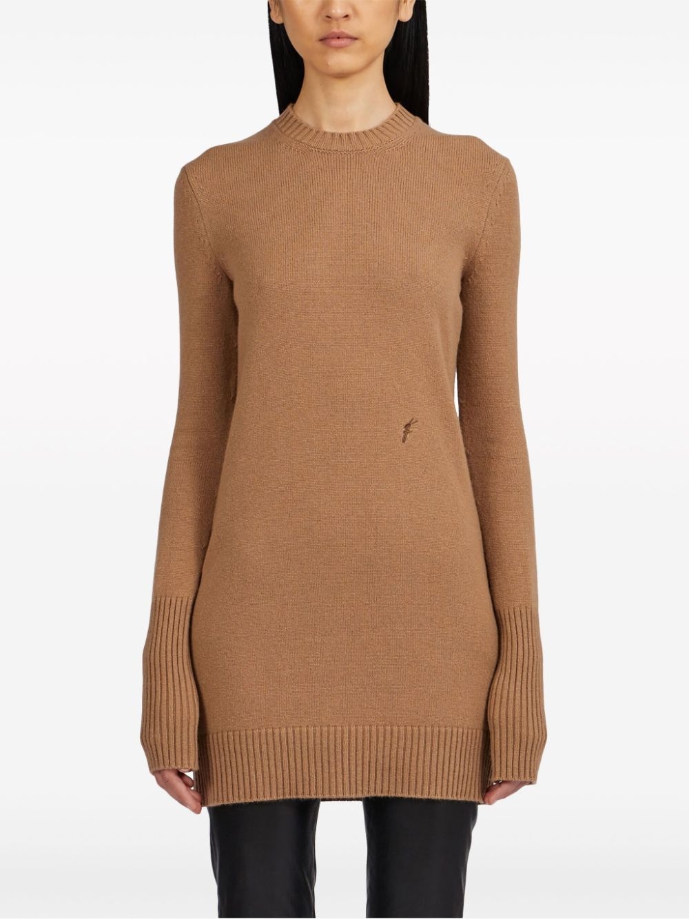 Cashmere mini dress - 3