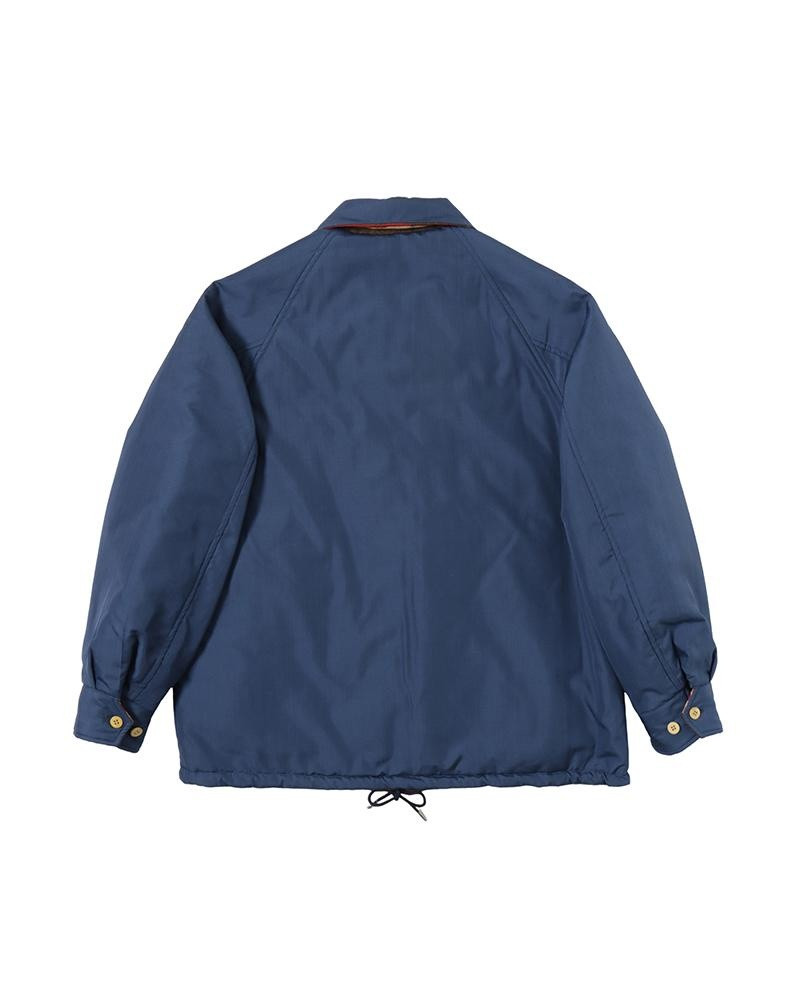 visvim COACH JKT (JACQAURD BLANKET) BLUE outlook
