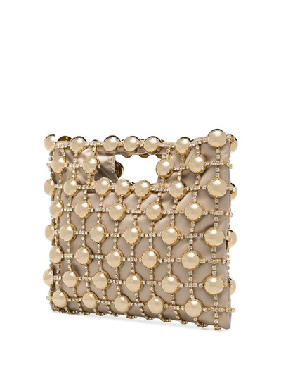 Rosantica Dinastia beaded clutch outlook