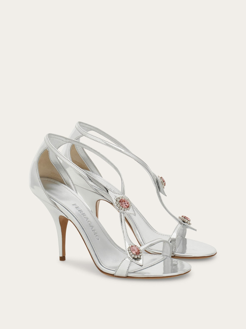 Crystal embellished sandal 2