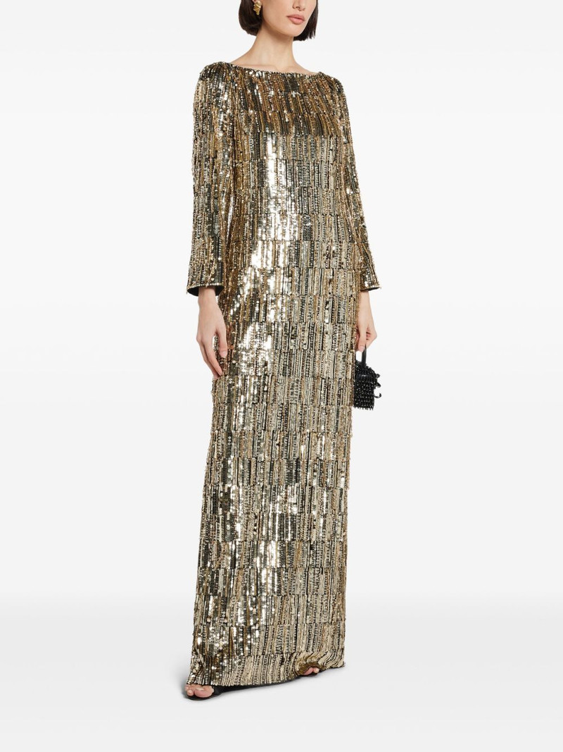 JENNY PACKHAM sequin-embellished maxi dress outlook