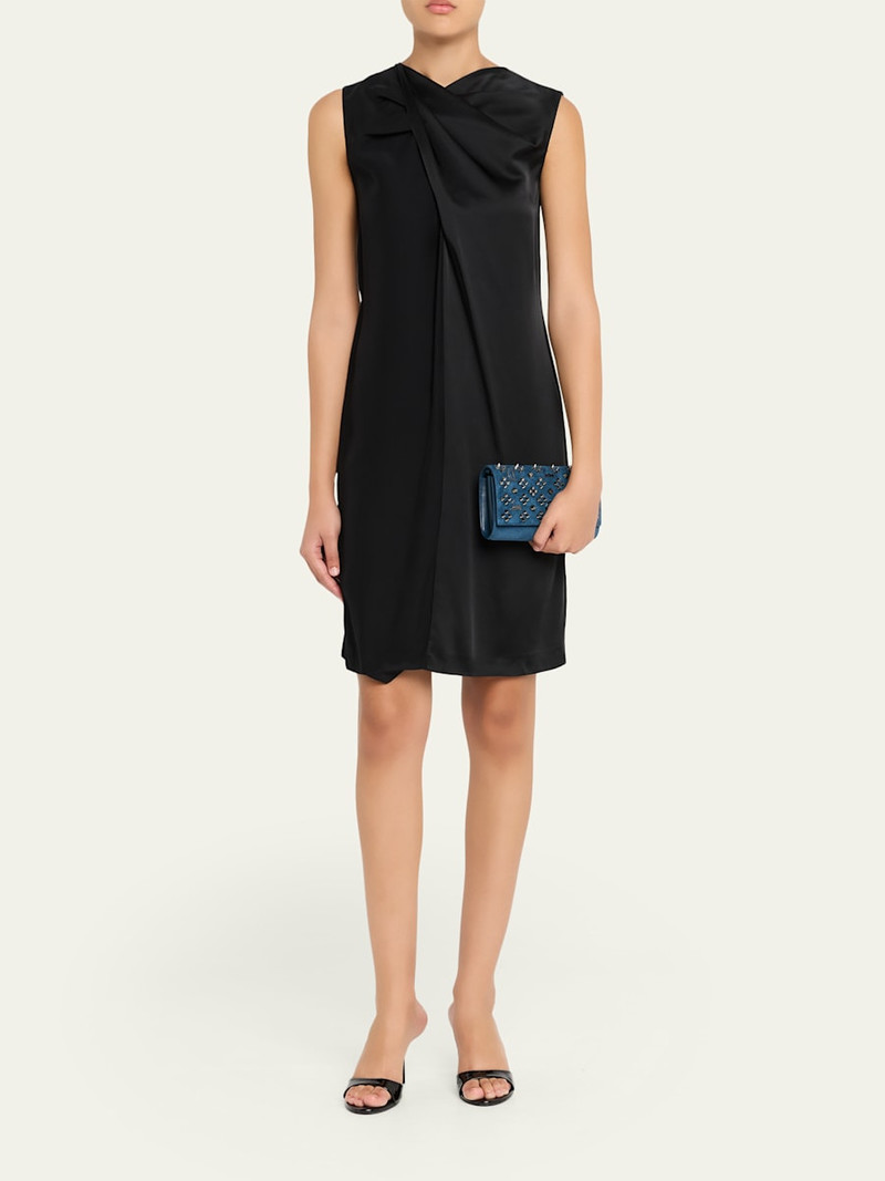 Christian Louboutin Paloma Wallet on Chain in Loubinthesky Suede outlook