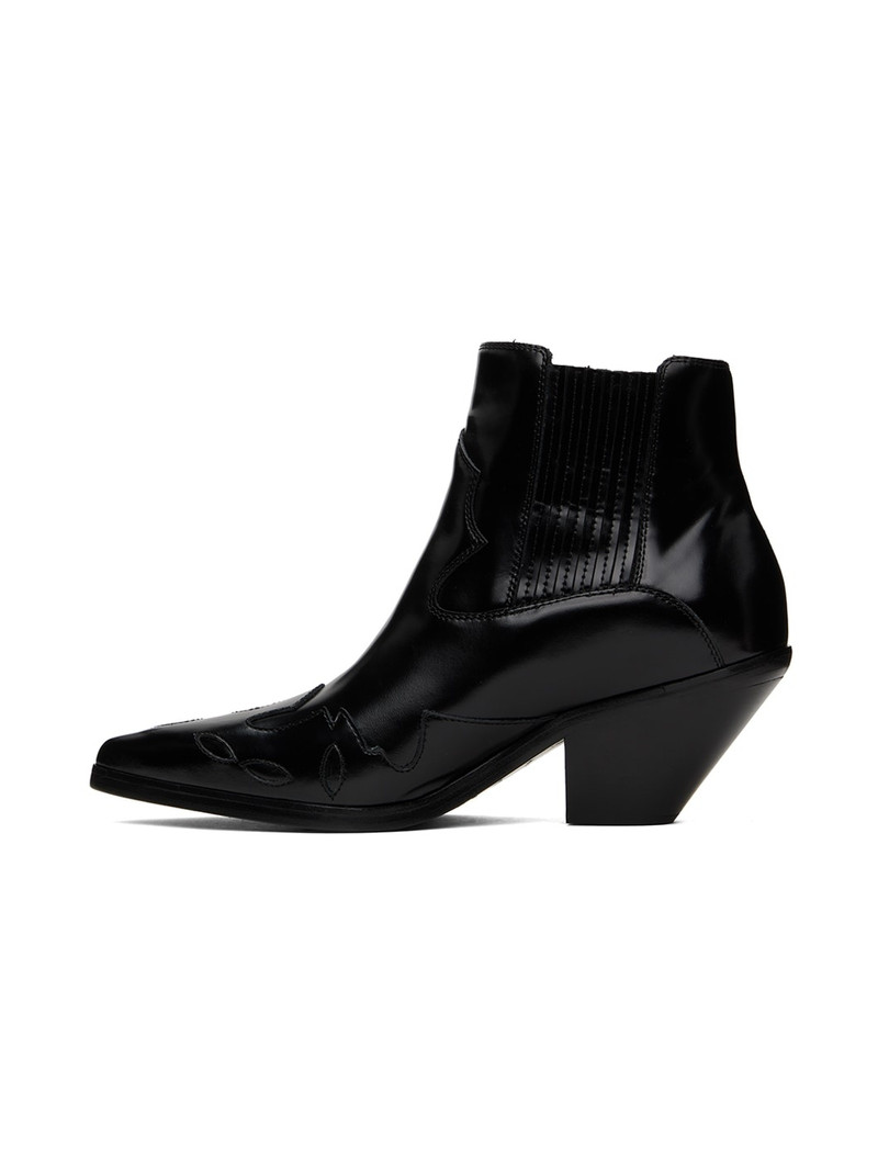 Black Midnight Cowboy Boots 3