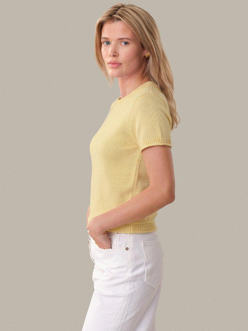 525 america Fiona: Classic Cotton Short Sleeve Tee outlook
