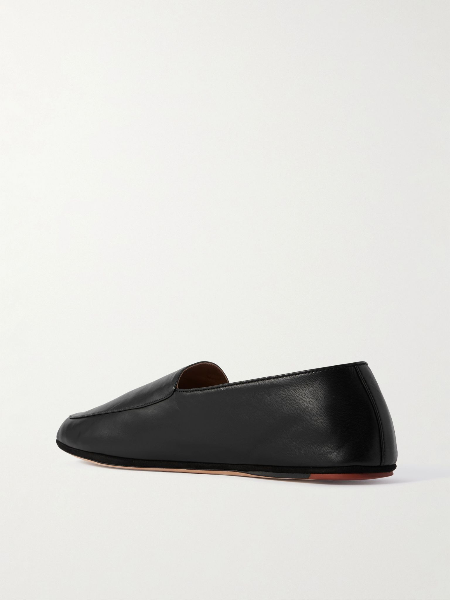 Anton Walk Leather Loafers Black - 4