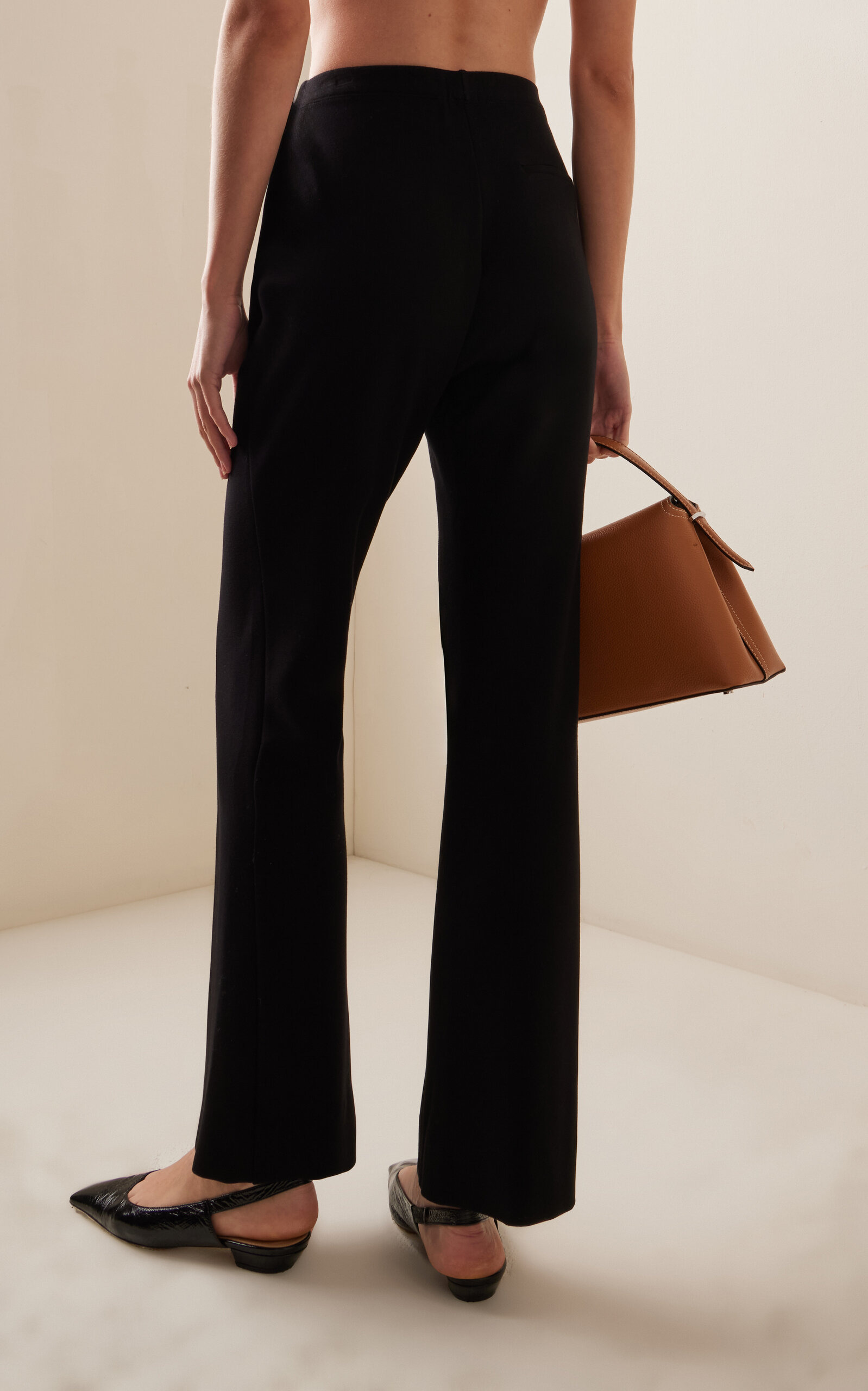 Rio High-Rise Flared Pants black - 4