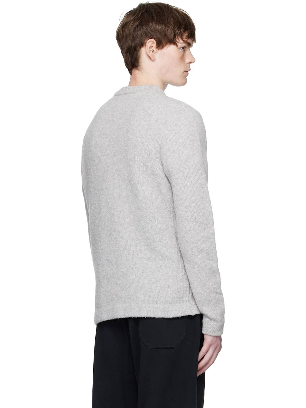 Gray 5100056 Fancy Yarn Sweater - 3