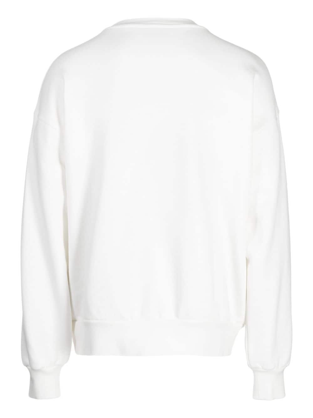 embroidered organic cotton sweatshirt - 2