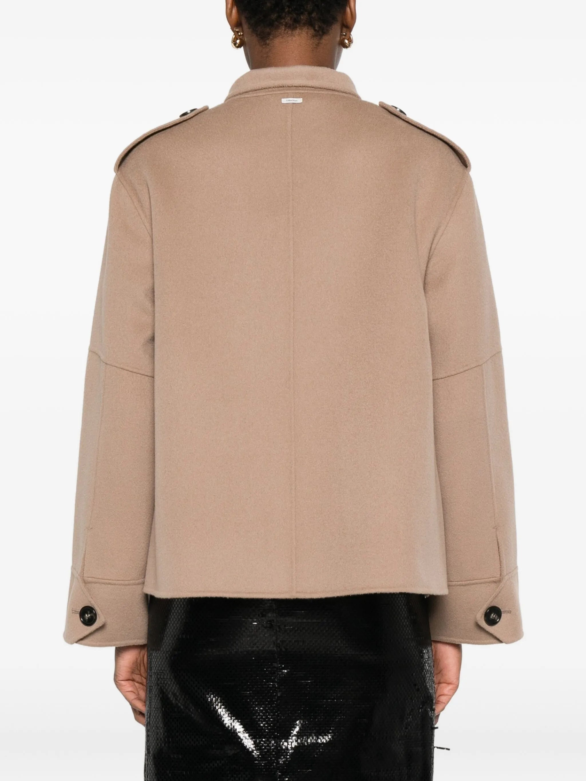 's Max Mara Flap-pocket Button Jacket - 4