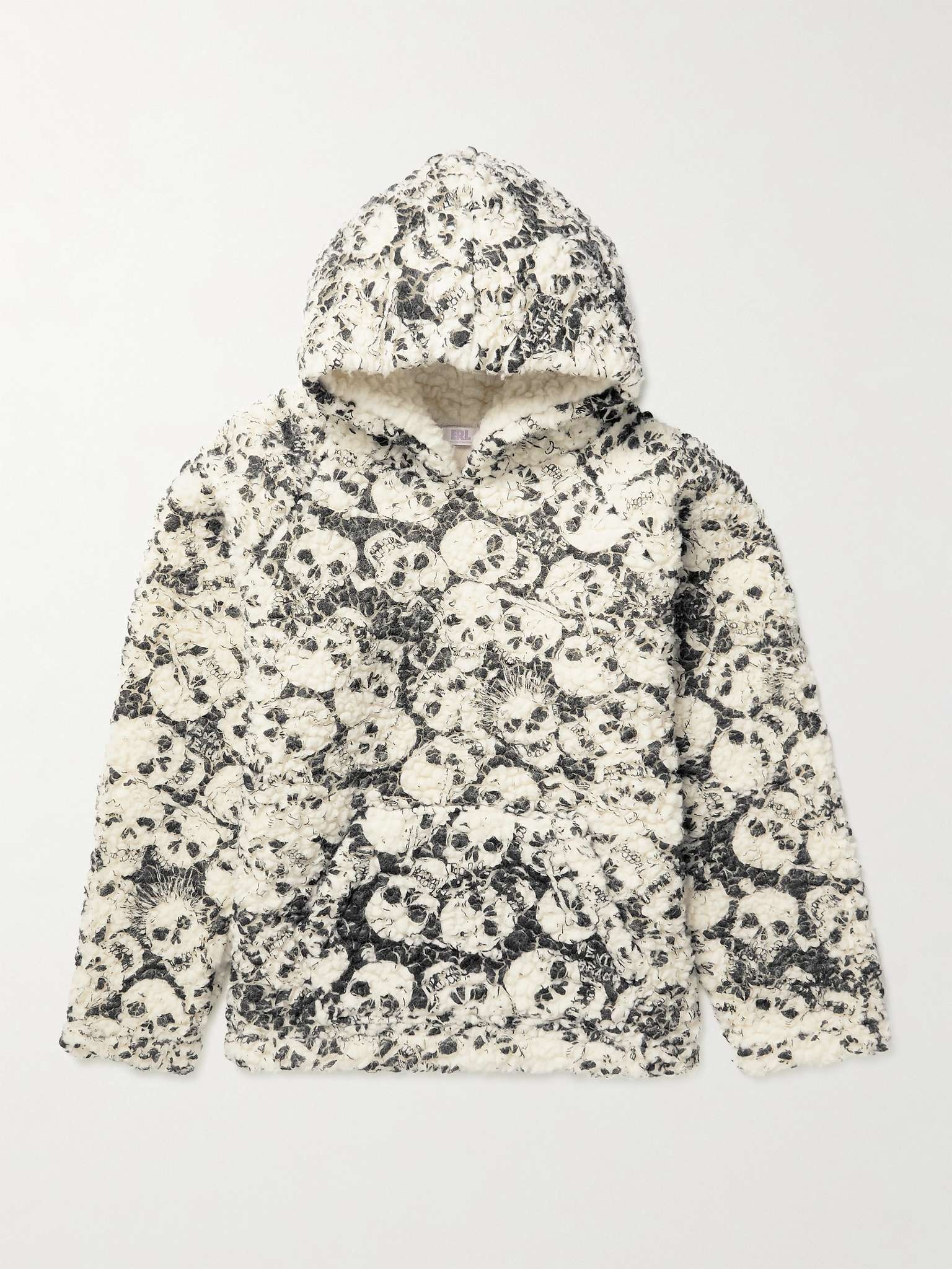 ERL Printed Fleece Hoodie | REVERSIBLE