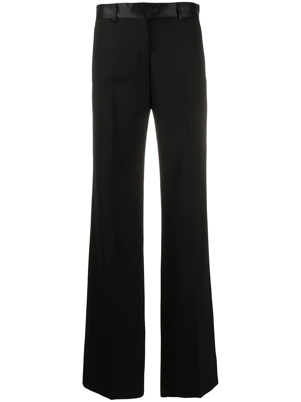 high-waisted wide leg trousers - 1