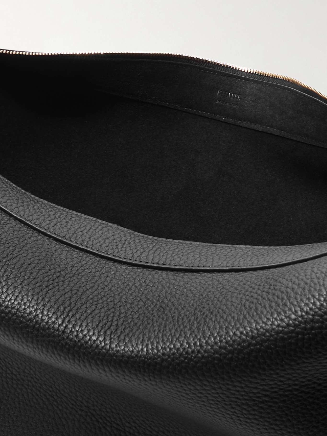 Augustina textured-leather shoulder bag - 5