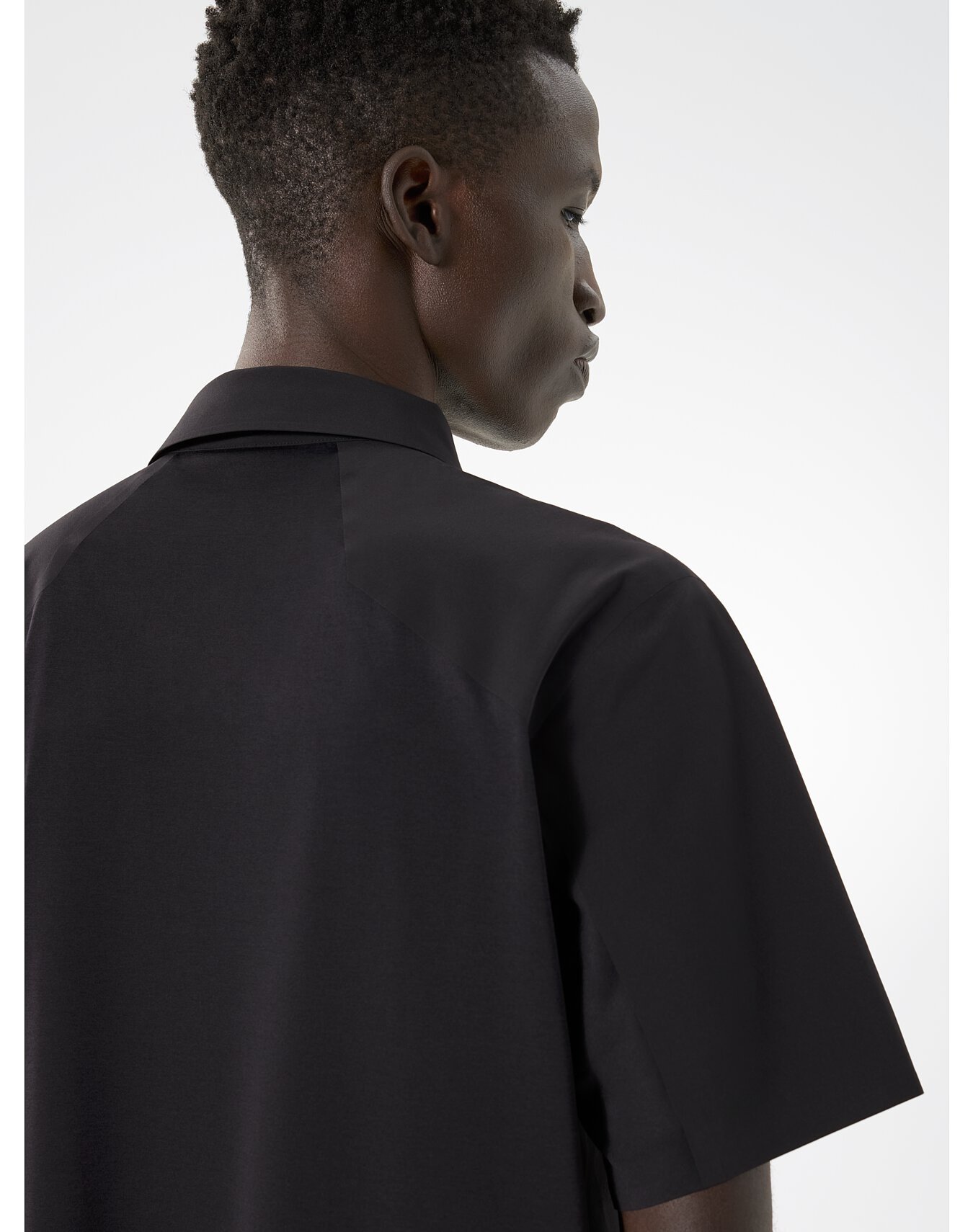 Arcteryx Veilance | Dromos Tech Polo Shirt - Black | Men
