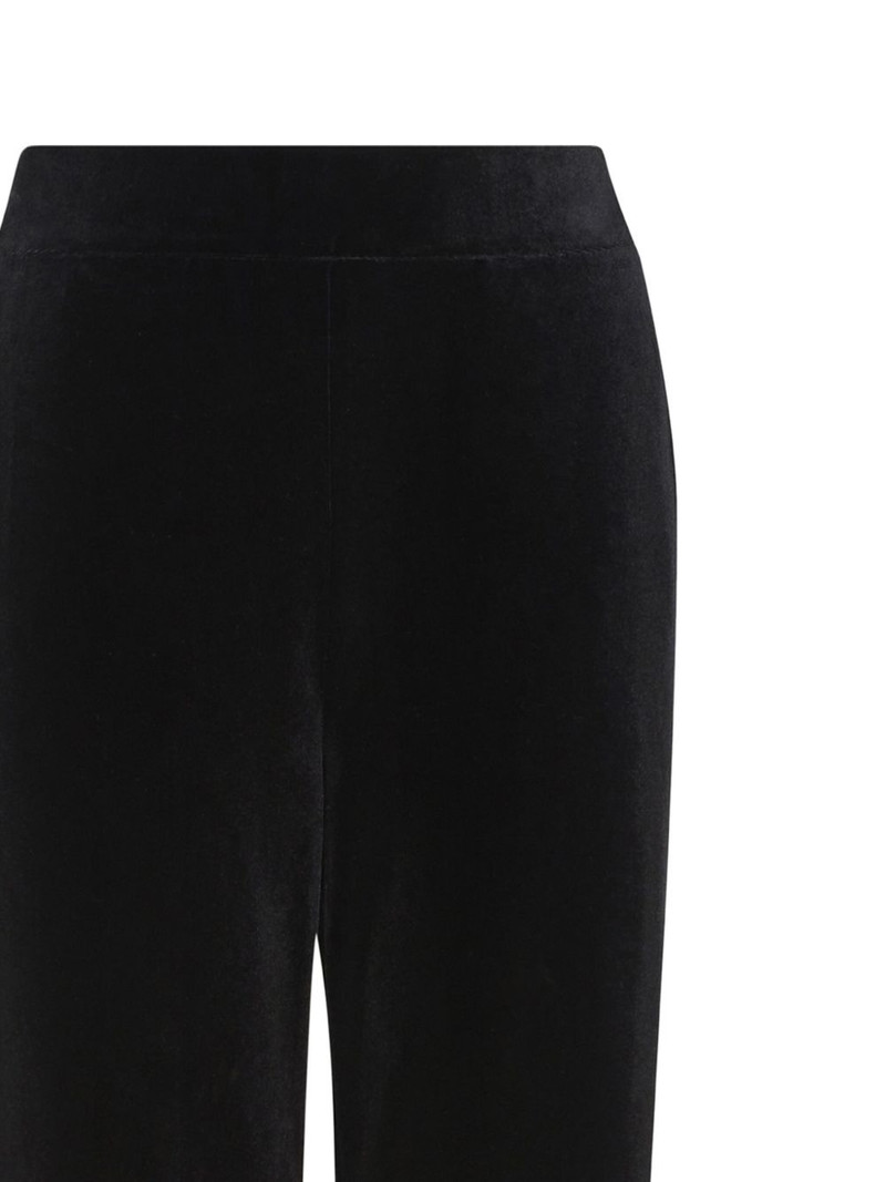 EMPORIO ARMANI velvet trousers outlook