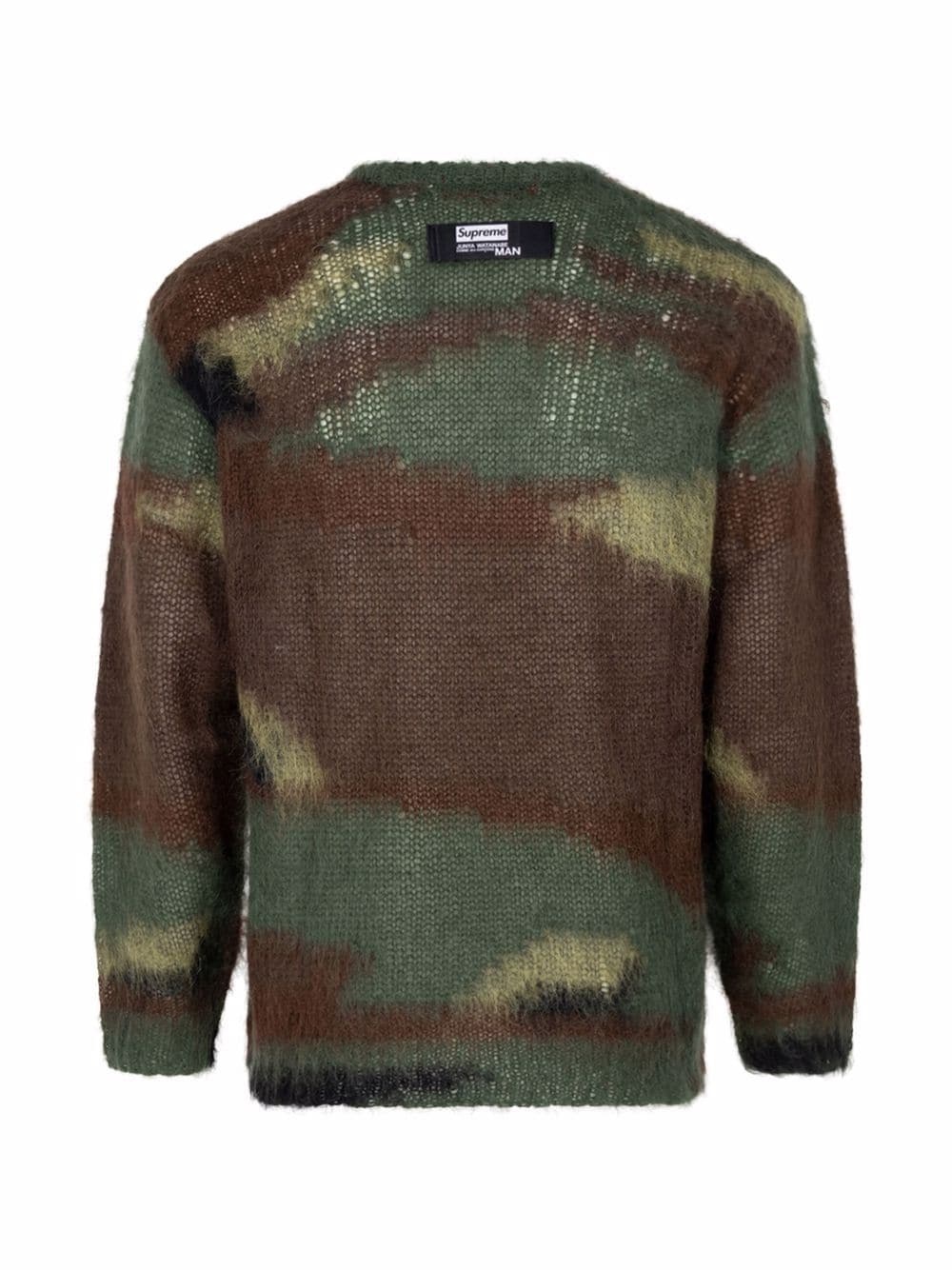 Supreme x Junya Watanabe brushed camo jumper | REVERSIBLE