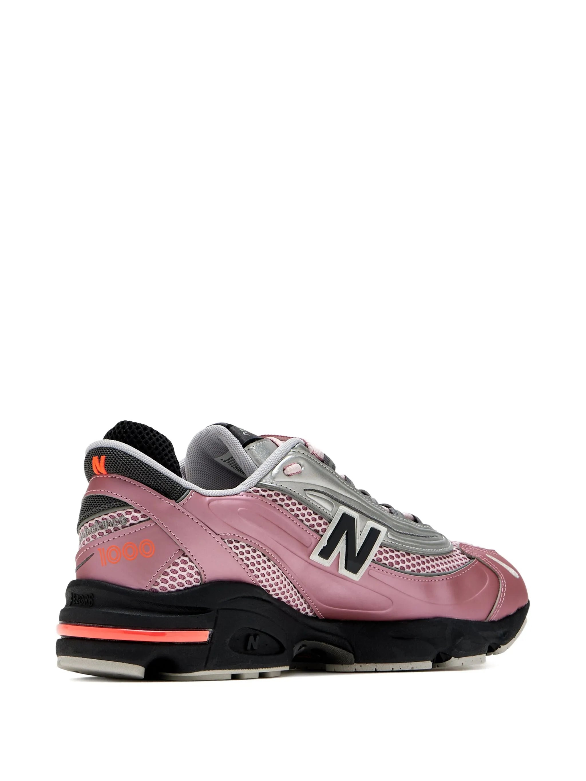 New Balance 1000 Metallic Lace-up Sneakers - 3